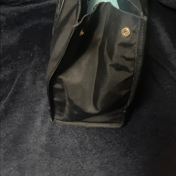 Tory Burch Black Nylon Logo Tote - Picture 4 of 12